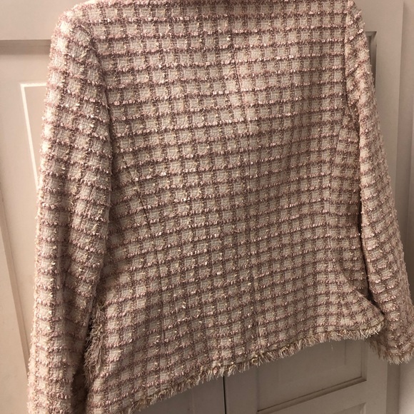 Bob Mackie Design Pretty in Pink Jacket NWT size 6 Cream/Pink/Gold! #Easter 💗🌸 - Picture 8 of 16